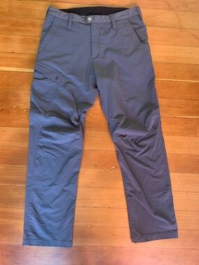 Stoic Men's Lightweight Gray/Purple Utility Hiking Pants M